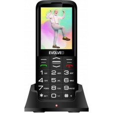 Evolveo Smartfon Evolveo EVOLVEO EasyPhone XO, mobilní telefon pro seniory s nabíjecím stojánkem, černá