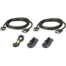 Triton Kabel TRITON ATEN 2L-7D03UDX5 USB DVI-D Dual Link Secure KVM Kabel Set