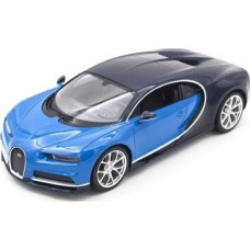 Rastar Bugatti Chiron niebieski RASTAR model 1:14 Zdalnie sterowane auto + Światła LED + Pilot 2,4 GHz