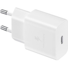 Samsung Ładowarka Samsung Samsung cestovní nabíječka EP-T1510EWE, PD, 15W, USB-C, bílá (bulk)