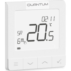 Salus Salus bezprzewodowy, natynkowy regulator temperatury WQ610RF Quantum z OpenTherm, tygodniowy, akumulatorowy