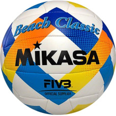 Mikasa Piłka siatkowa plażowa Mikasa Beach Classic biało-niebiesko-żółta BV543C-VXA-Y 5