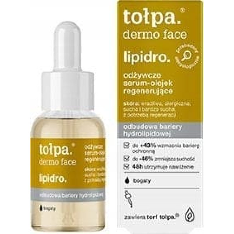 Alkotest TOŁPA_Dermo Face Lipidro regeneryjąco- odżywcze serum-olejek 30ml