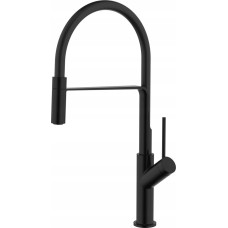 Sourcing Bateria kuchenna Sourcing Kitchen faucet with pull-out hose OMNIRES VITA VI6350BLBL