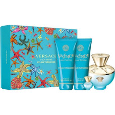 Versace Versace Dylan Turquoise Pour Femme edt 100ml + edt 5ml + SG 100ml + BG 100ml