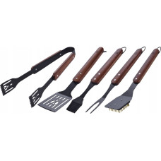 Laguiole Tradition Laguiole BBQ-Set Gummibaumholz 5tlg.