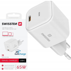 Sourcing Zasilacz do laptopa Sourcing Swissten GaN Travel Charger Network Charger USB-C 65W