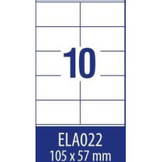 Avery Zweckform ETYK.ZF ECONOMY 105X57MM 022 100ARK ETYKIETA E100 ELA022 - ELA022