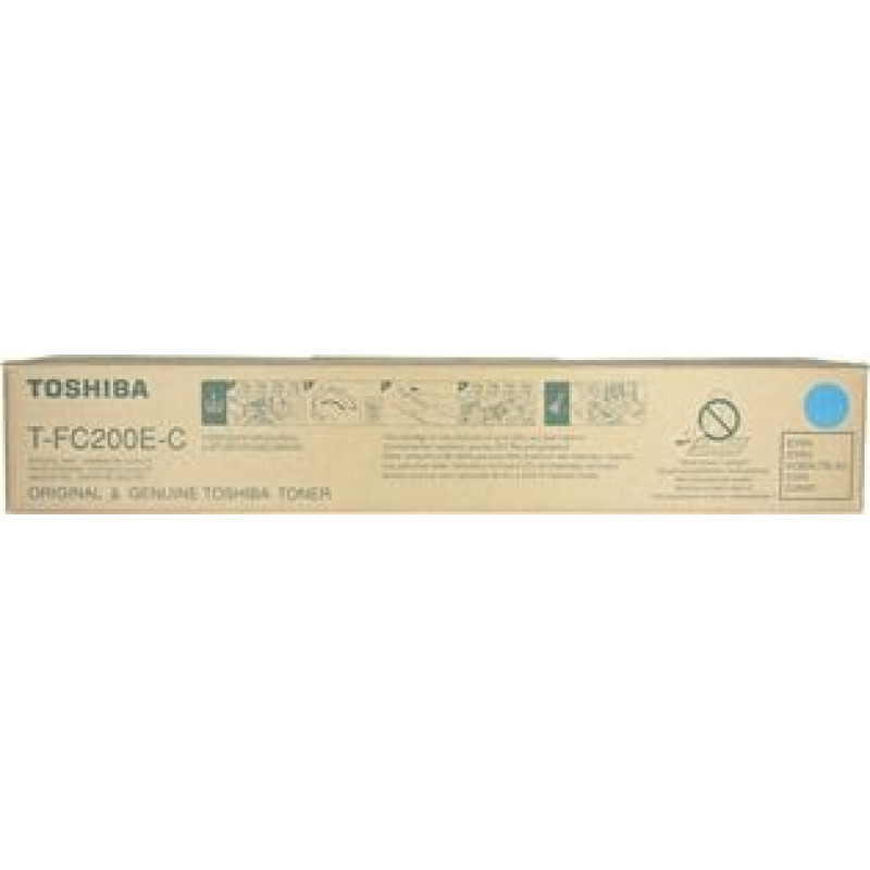 Toshiba Toner Toshiba Toner T-FC200E Cyan (6AJ00000119)