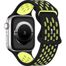 Beline Beline pasek Apple Watch New Sport Silicone 38/40/41mm czarno-żółty black/yellow box