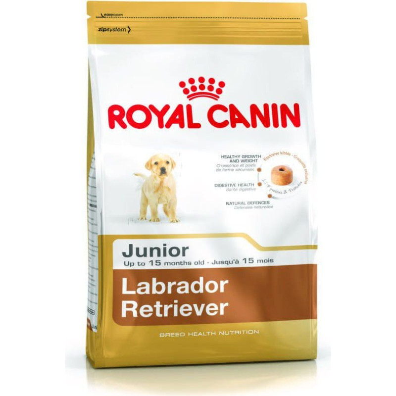 Royal Canin Labrador Retriever Junior karma sucha dla szczeniąt do 15 miesiąca, rasy labrador retriever 3kg