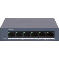 Hikvision Switch Hikvision SWITCH POE DS-XS0106-P 4-PORTOWY Hikvision