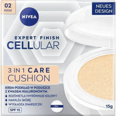 Nivea Expert Finish Cellular 3in1 Care Cushion krem-podkład w poduszce SPF15 02 Medium 15ml