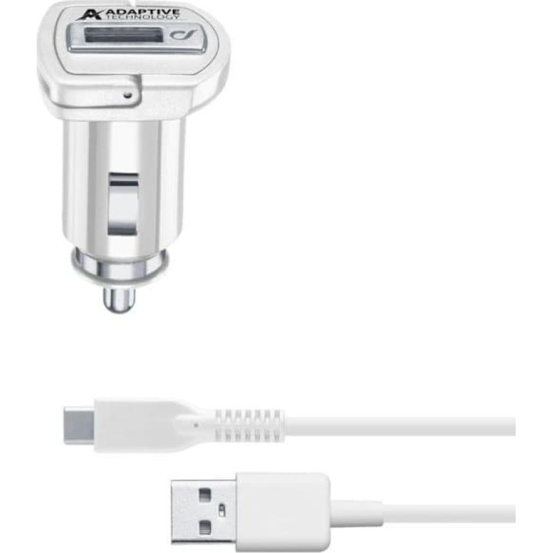 Cellular Line Ładowarka Cellular Line CAR CHARGER KIT SAMSUNG 15W TYPE-C WHITE