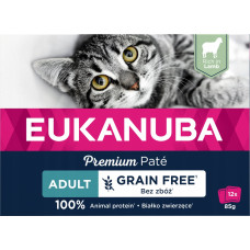 Eukanuba Eukanuba Euk Cat Adult Lamb Pate 12x85g