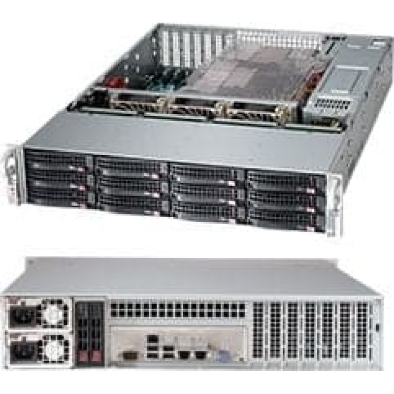 Supermicro Obudowa serwerowa SuperMicro SuperChassis 826BAC12-R1K23LPB