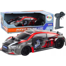 Leantoys Autko Zdalnie Sterowane RC 1:18 Gumowe Koła Drift Czerwony