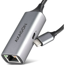 Axagon Karta sieciowa Axagon ADE-TXPD Karta sieciowa Gigabit Ethernet adapter, USB-C 3.2 Gen 1, instalacja automatyczna, Asix AX8817, PD 100W