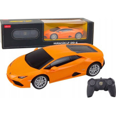 Leantoys Auto R/C Lamborghini Huracan 1:24 Rastar Pomarańczowy