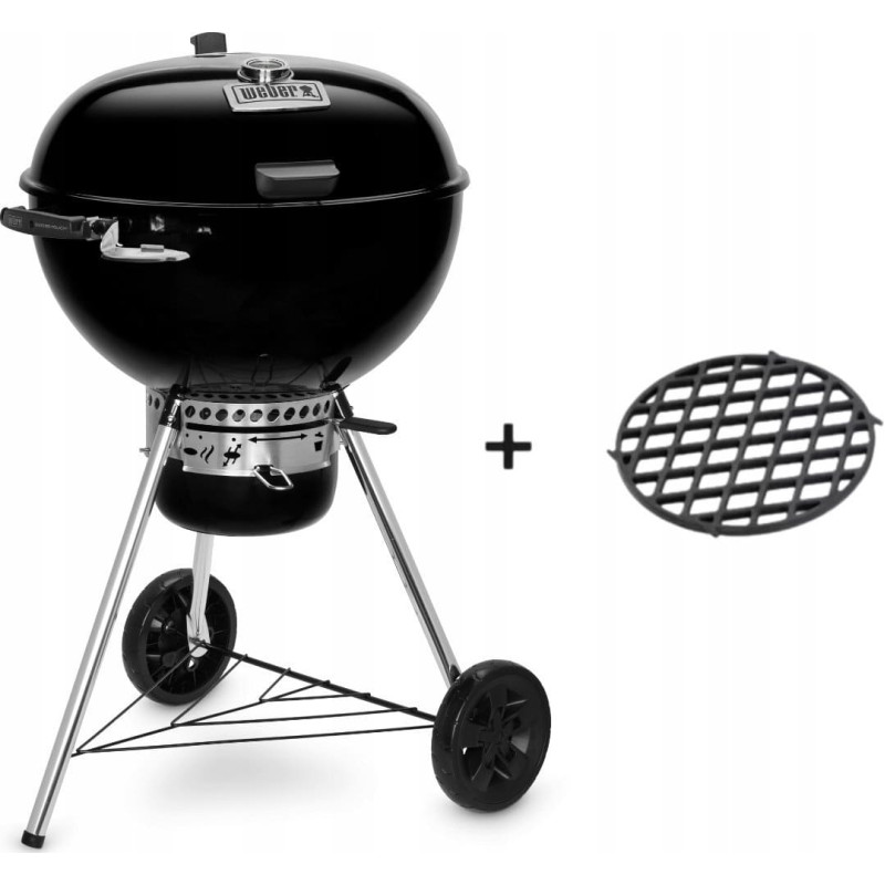 Weber Weber Charcoal Grill MasterTouch GBS Premium E-5775 BLK