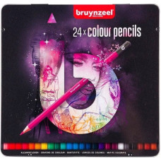 Bruynzeel Sakura Bruynzeel Colour pencil tin light | 24 colours