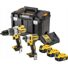 Dewalt Zestaw elektronarzędzi Dewalt DEWALT ZESTAW COMBO 18V DCK276P3T (DCD996 + DCF887) 3x5,0Ah TSTAK