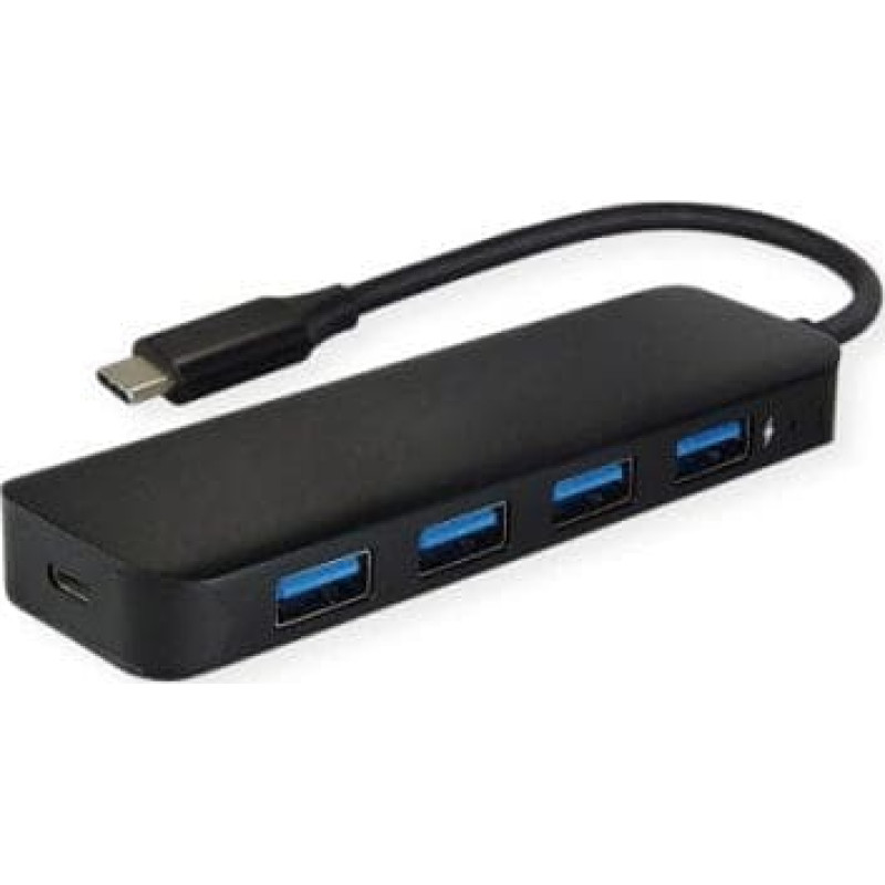 Triton HUB USB TRITON VALUE Hub USB 3.2 Gen 1, 4-portowy, kabel połączeniowy typu C