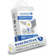 Everactive everActive USB įkraunamas 18650 3,7V 3500mAh akumuliatorius su PCM