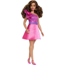 Mattel Barbie Fashionistas. Lalka Sukienka wieczorowy róż