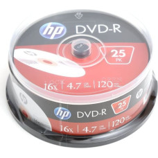 HP DVD-R 4.7 GB 16x 25 sztuk (HP1625-)