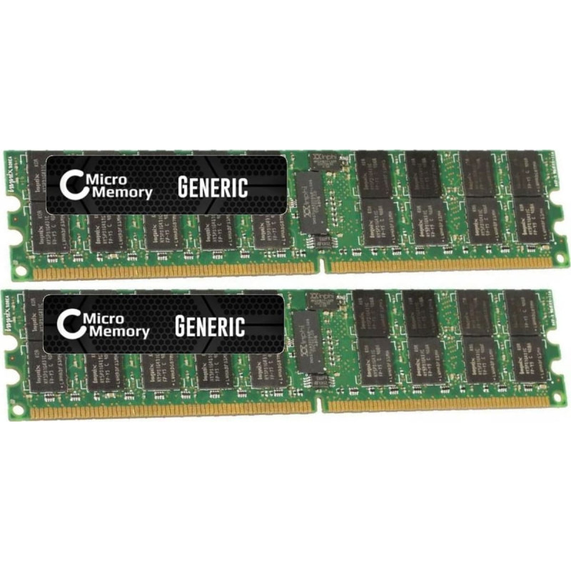 Micromemory Pamięć serwerowa MicroMemory 8GB KIT DDR2 667MHZ ECC/REG - MMI0348/8GB