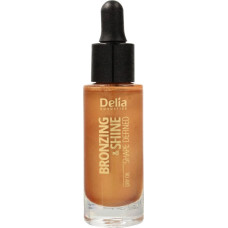 Delia Cosmetics Shape Defined Bronzing & Shine Suchy Olejek 20ml