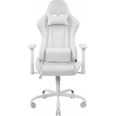 Deltaco Fotel Deltaco Žaidimų kėdė DELTACO GAMING Baltas LINE WCH80 odinė, ergonominė, aukštas atlošas, balta / GAM-096-W