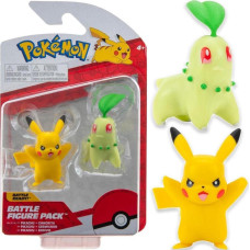 Jazwares Figurka Jazwares Jazwares Pokemon figurki Pikachu i Chikorita