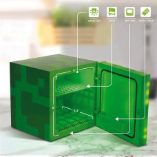 Ukonic Ukonic Mini-Kühlschrank Minecraft Creeper Block 6,7L