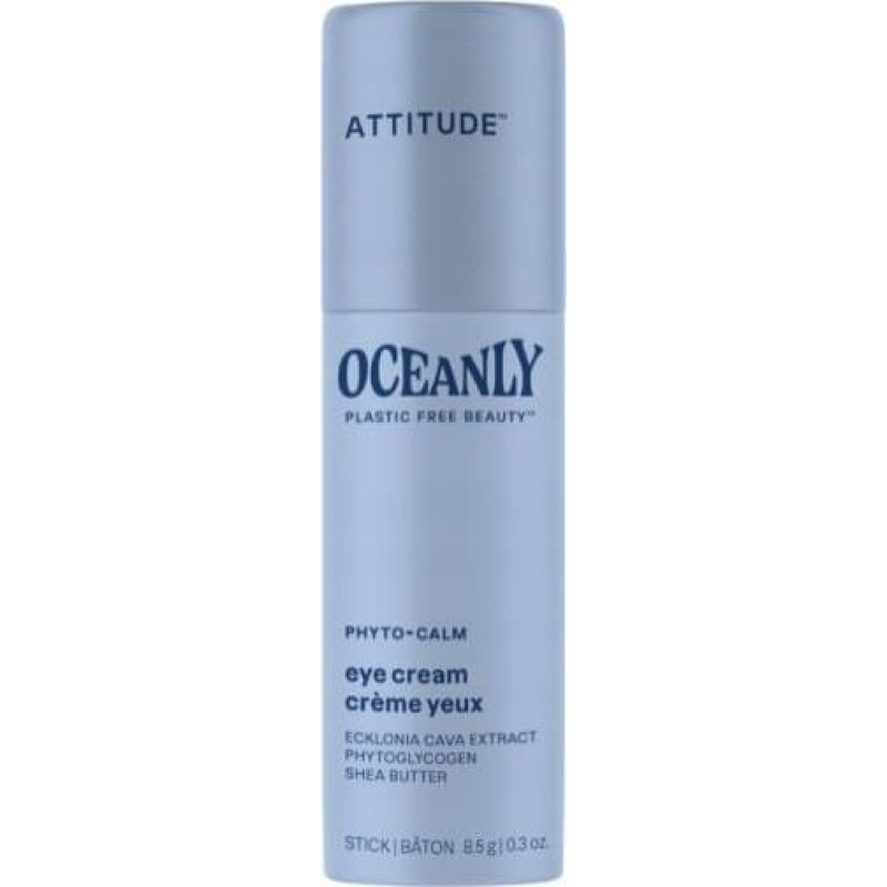 Attitude Attitude, Oceanly Phyto-Calm, Krem pod oczy w sztyfcie bez plastiku, 8,5g