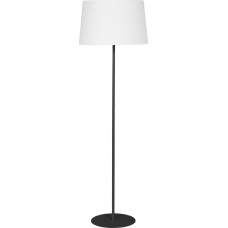 Tk Lighting Lampa podłogowa TK Lighting Tk Lighting Maja 5547 lampa stojąca podłogowa 1x15W E27 czarna/biała