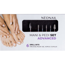 Noname NEONAIL_SET Advanced frezy do frezarki 6szt.