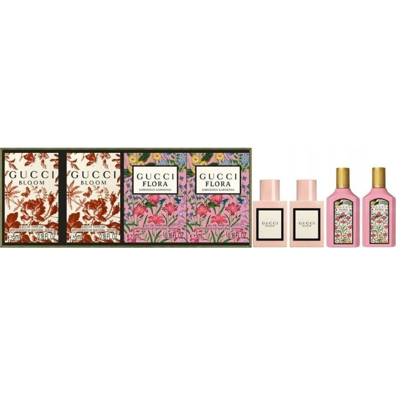 Noname SET GUCCI Bloom EDP 2x5ml + Flora Gorgeous Gardenia EDP 2x5ml