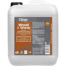 Clinex Clinex Wood&Shine - Emulsja samonabłyszczająca i pielęgnująca podłogi - 5 l