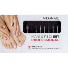 Noname NEONAIL_SET Professional frezy do frezarki 7szt.