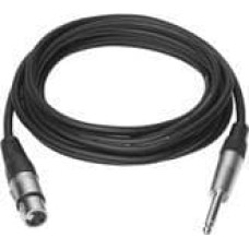 Vivolink Kabel VivoLink Jack 6.3mm - XLR 10m czarny (PROAUDXLRJACK10)