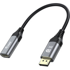 Equip Adapter AV Equip Equip Displayport->HDMI Adapter 1.4 St/Bu    8K/60Hz grau