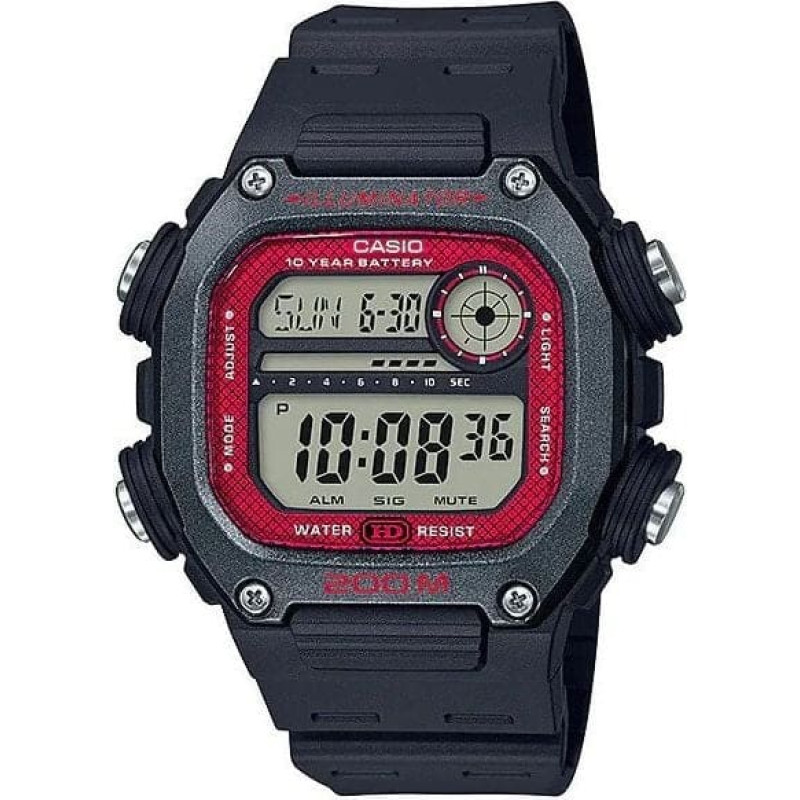 Casio Zegarek Casio ZEGAREK MĘSKI CASIO DW-291H-1BVCF (zd150b)