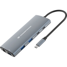 Conceptronic HUB USB Conceptronic CONCEPTRONIC 10-in-1 Dock USB-C-> HDMI,2xUSB-C,3xUSB-A,SD sw