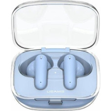 Usams Słuchawki Usams USAMS Słuchawki Bluetooth 5.3 TWS BE series earbuds bezprzewodowe niebieski/blue US-BE16