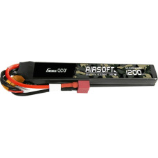 Gens Ace Akumulator Gens Ace 25C 1200mAh 3S1P 11.1V Saddle Airsoft Gun Lipo z konektorem T Plug