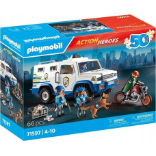 Playmobil 71597 Action Heroes Geldtransporter