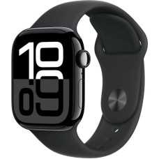 Apple Watch Series 10 jet black aluminium  42mm 4G black sport band Size M/L DE