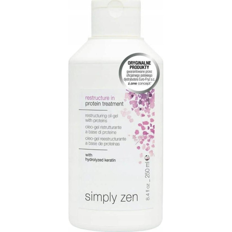 Simply Zen Simply Zen, Restructure In, Hair Oil Treatment, For Reconstruction, 250 ml For Women